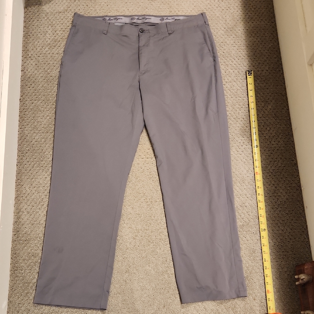 Ben Hogan Men's Stretch Waist Pants -Golf / Work  40x32 - WORN ONCE